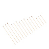 304 Stainless Steel Flat Head Pins STAS-CJ0005-01G-2