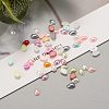 ABS Plastic Imitation Pearl Cabochons SACR-R749-6x4mm-M-5