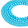 6 Strands 6 Styles Electroplate Glass Beads Strands EGLA-TADJ0001-02B-2