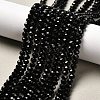 Dyed Natural Malaysia Jade Rondelle Beads Strands G-E316-2x4mm-08-1