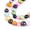 Natural Cultured Freshwater Pearl Beads Strands PEAR-N014-04J-4