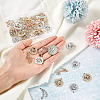 4 Sets 4 Styles Zinc Alloy Jewelry Pendant FIND-CD0001-09-4