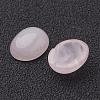 Natural Rose Quartz Cabochons G-ROSE10x8x4-2