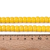 Opaque Glass Beads Strands GLAA-NH0002-B10-2