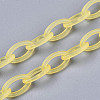 Handmade Transparent ABS Plastic Cable Chains KY-S166-001H-4