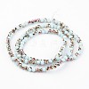 Electroplate Glass Beads Strands EGLA-P018-4mm-H02-4A-2