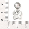 304 Stainless Steel European Dangle Charms STAS-I177-08P-3