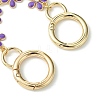 Zinc Alloy Spring Gate Rings Bag Extension Chains AJEW-BA00142-05-5