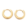 Ion Plating(IP) Frosted 304 Stainless Steel Huggie Hoop Earrings for Women EJEW-C096-31A-G-2
