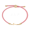 1Pc Adjustable Nylon Cord Slider Bracelets for Women BJEW-LP0001-32T-03-1