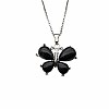 Crystal Butterfly Necklace Pendant Fashion Ornament Minimalist Pendant AM7436-4-1