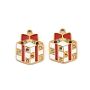 Christmas 304 Stainless Steel Enamel Pendants SA-CBA85C0-02B-G-1