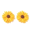 Opaque Flatback Resin Cabochons Accessories LS-RESI-TAC0003-30B-04-1