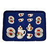 Mini Ceramic Tea Sets BOTT-PW0002-124D-2