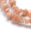 Natural Sunstone Beads Strands X-G-P332-46-2