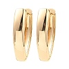 Brass Hoop Earrings EJEW-I289-52A-KCG-1