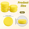 24Pcs Sponge Ink Print Pads AJEW-SP0002-92-2