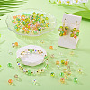 180Pcs 6 Colors Transparent Electroplate Glass Beads EGLA-TA0013-62-7