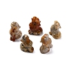 Natural Crazy Agate Display Decorations DJEW-P019-A21-1