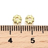 Brass Micro Pave Clear Cubic Zirconia Beads KK-K300-02A-G-2