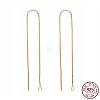 925 Sterling Silver Stud Earring Findings STER-E051-C-01G-6