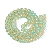 Acrylic Imitation Cat Eye Beads Strands OACR-Q197-01C-10-2