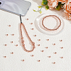300Pcs Rack Plating Brass Spacer Beads KK-PH0012-43D-RG-4