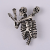 Human Skeleton 304 Stainless Steel Big Pendants STAS-F103-11A-1