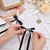 Big Bowknot Polyester Alligator Hair Clips AJEW-CP0008-39B-3