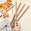 Round Walnut Wooden Sticks WOOD-WH0034-27B-3