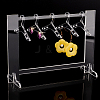 Acrylic Earring Display Stands EDIS-PH0001-43B-1
