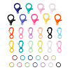 Plastic Lobster CLaw Clasps KY-TA0001-13-2
