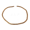 Electroplatesd Synthetic Non-magnetic Hematite Beads Strands G-WH0031-01AB-2