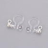 Transparent U Type Painless Prevent Allergy Resin Ear Clip KY-L005-03S-1