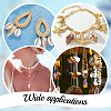 30Pcs 5 Styles Natural Mixed Shell Pendants PALLOY-GO00046-5