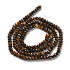 Natural Tiger Eye Beads Strands G-B107-D02-01-3