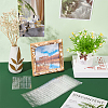60Pcs Transparent Acrylic Double-sided Adhesive Stickers FIND-WH0139-98A-4