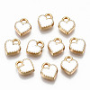 Alloy Enamel Charms X-ENAM-S126-015A-RS-1