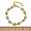 304 Stainless Steel Chain Bracelets for Women Men BJEW-Z143-27G-5