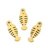 Ion Plating(IP) 304 Stainless Steel Charms STAS-D051-49G-2