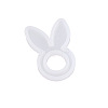 Rabbit Shape Ring Silhouette Silicone Molds X-SIMO-PW0001-309B-1