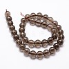 Natural Smoky Quartz Bead Strands G-G735-28-4mm-2