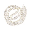 Electroplate Glass Beads Strands EGLA-N012-07C-2