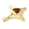 Real 18K Gold Plated Rack Plating Brass Micro Pave Cubic Zirconia Pendants KK-F854-14G-4