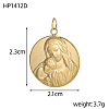 304 Stainless Steel Pendants STAS-OY005-42G-02-2