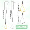 Aluminum Pendant Necklaces NJEW-NB00003-2