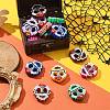 20Pcs Opaque Acrylic Beads OACR-CJ0001-57-5