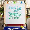 PET Plastic Drawing Painting Stencils Templates DIY-WH0286-006-5
