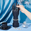 Plastic Female Mannequin Left Hand Wedding Gloves Display Holder ODIS-WH0027-060-3