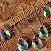 Moon & Star Natural Gemstome Hanging Suncatchers RN-CBA387D-03G-4